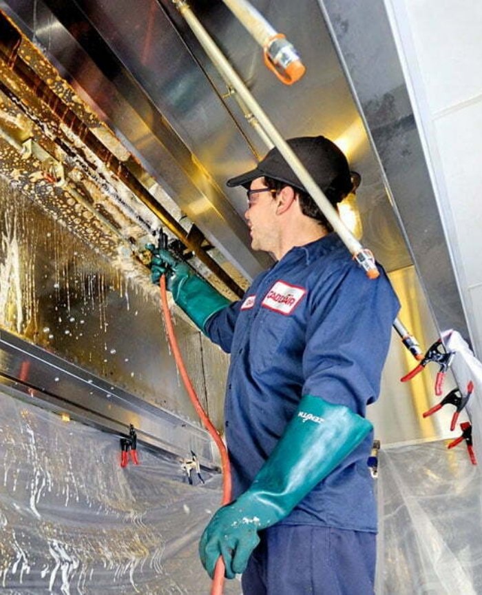 Exhaust Range Hood Cleaning